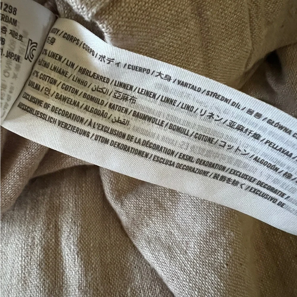 Abercrombie & Fitch Men's Linen Pants - Light Tan, 43x33 , NEW